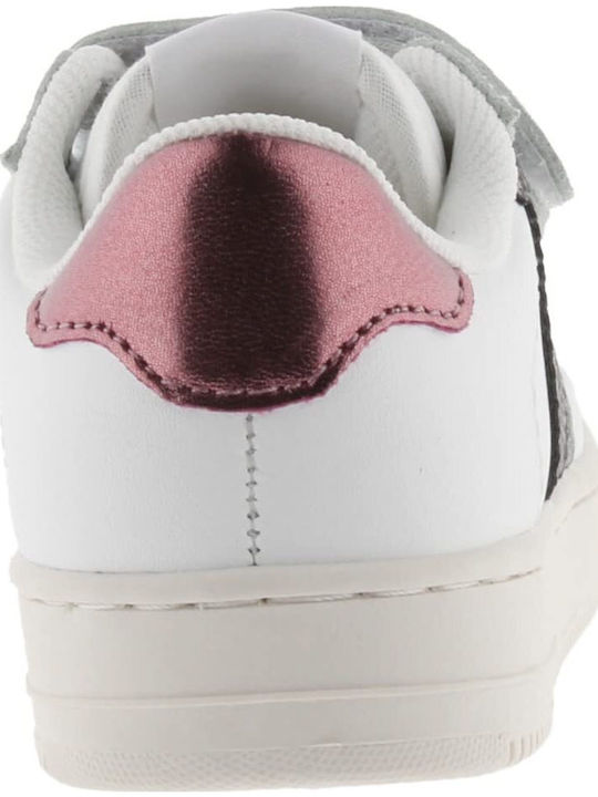 Παιδικά Sneakers με Σκρατς Λευκά