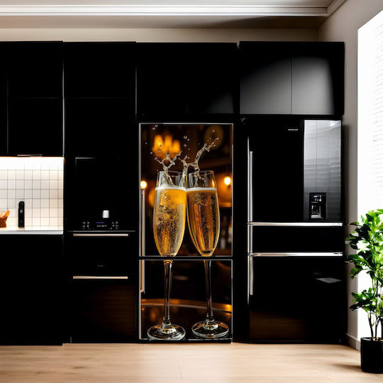 Decor Frigider din Folie Colorată Imprimată Dimensiune 200 X 90cm Model Avx-fr32