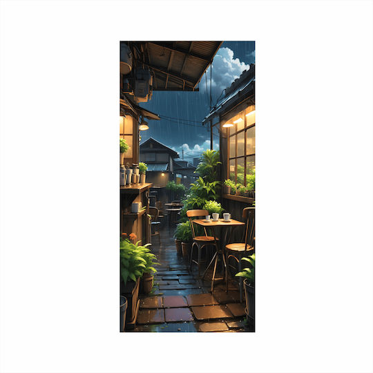Printed Color Foil Door Decoration Size 200 X 90cm Model Avx-dr23