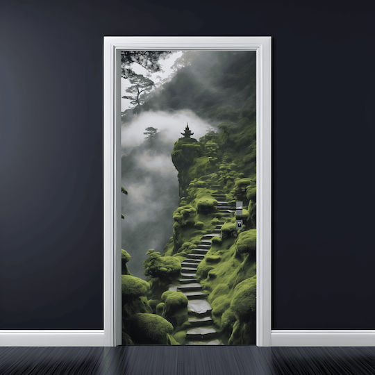 Printed Color Film Door Decoration Size 200 X 90cm Model Avx-dr17
