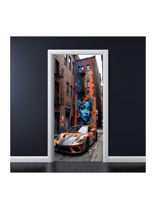 Printed Color Foil Door Decoration Size 200 X 90cm Model Avx-dr01 Printed Color Foil Door Decoration Size 200 X 90cm Model Avx-dr01