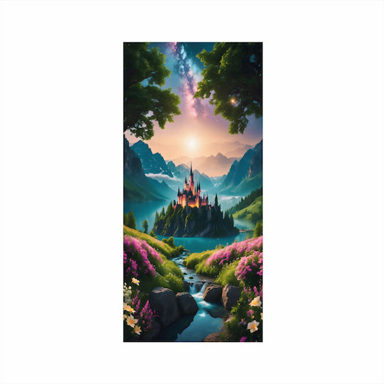 Printed Color Film Door Decoration Size 200 X 90cm Model Avx-dr15