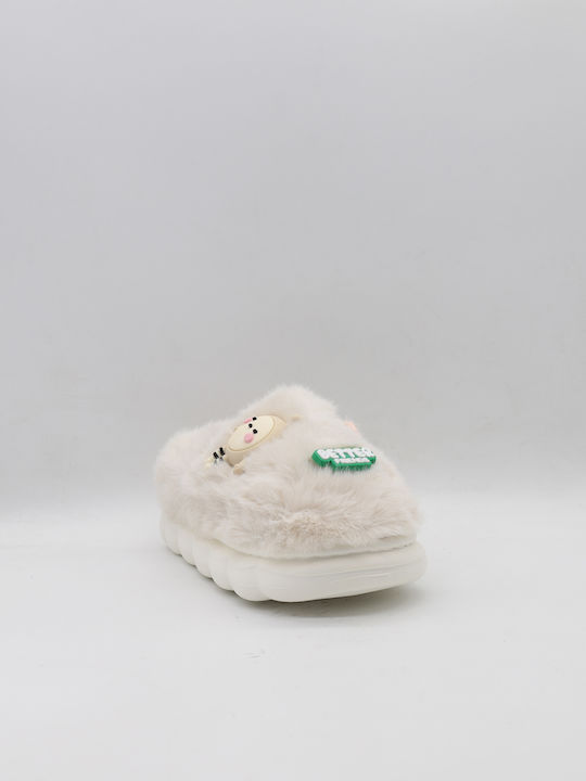 Anatomic Kids Slippers White