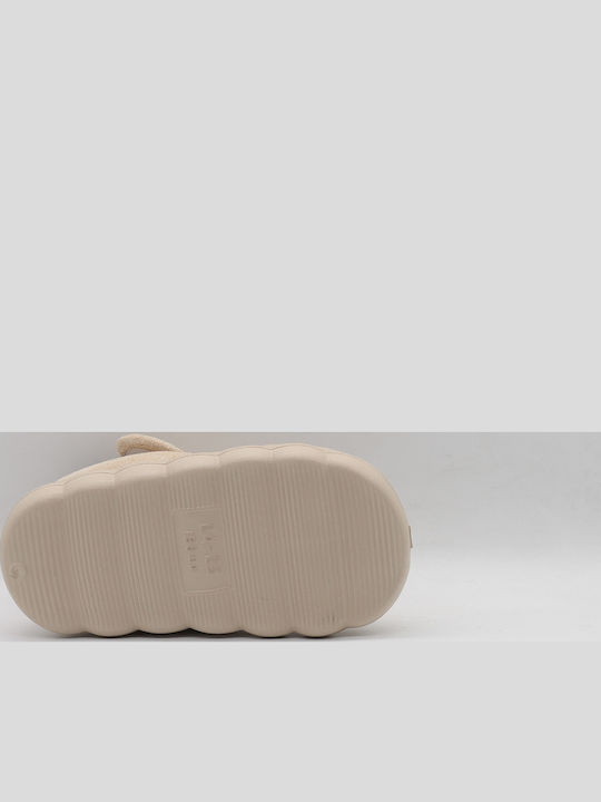 Anatomische Kinderhausschuhe Beige
