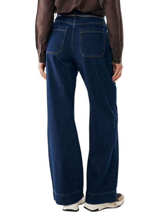 Women's Jean Trousers in Loose Fit Blue