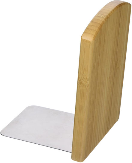 Wedo 611207 Bookends Bamboo Set 2 Brown