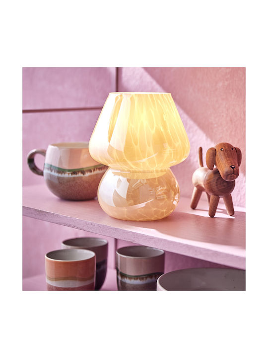 Butlers Dekorative Lampe Pilz Orange