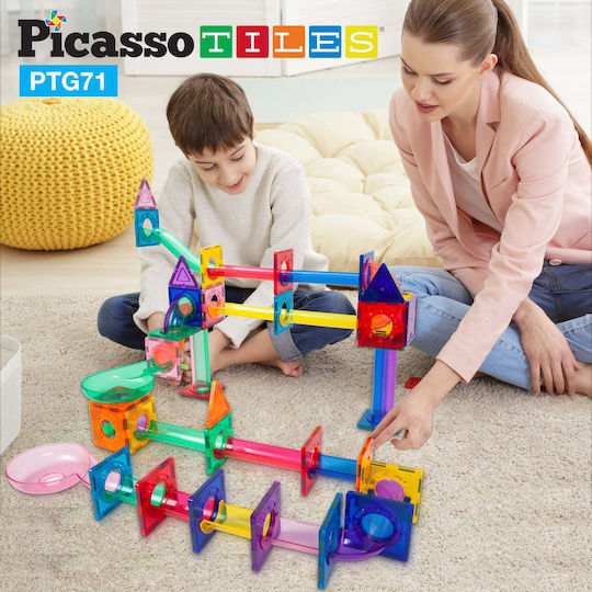 PicassoTiles Μαγνητικό Παιχνίδι Κατασκευών