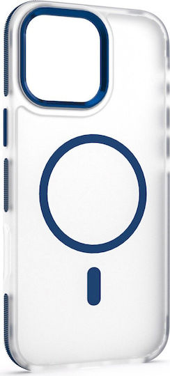 Etteri Icy Mag Back Cover Silicone / Plastic Blue (iPhone 16 Pro Max)