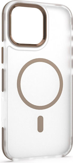 Etteri Icy Mag Back Cover Σιλικόνης / Πλαστικό Χρυσό (iPhone 16 Pro)