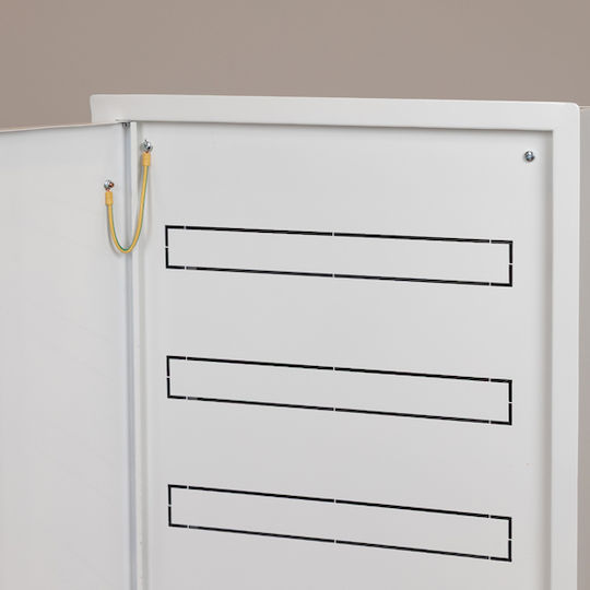 Eurolamp Walled 24-Elements Fuse Box with 6 Rows