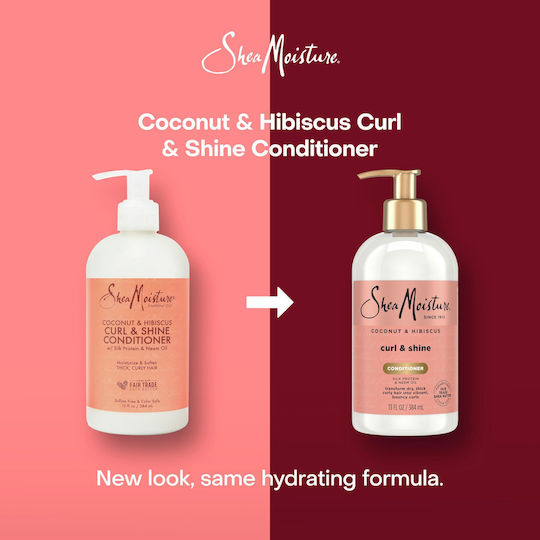 Shea Moisture Coconut Hibiscus Conditioner 384ml