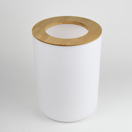 Alista Home Bathroom Accessory Set Plastic White 6 Pieces