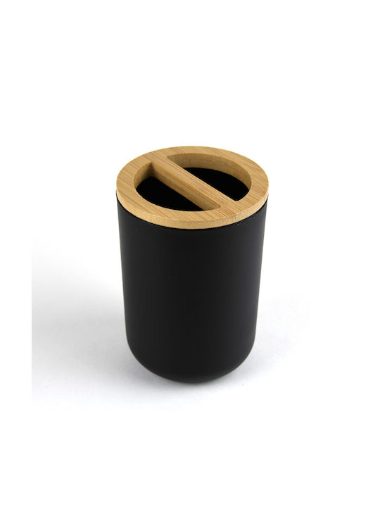 Alista Home Alista Home Bathroom Accessory Set Plastic Black 6 Pieces