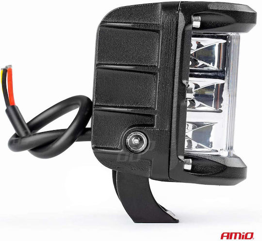 Alista Home LED 9 - 36V 7.5см с Червен осветление 1бр