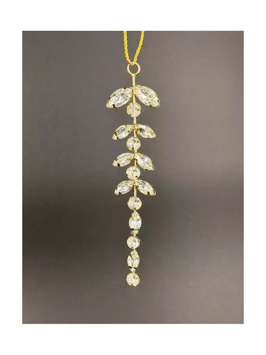 Hängender Weihnachtsbaumschmuck Zweig Silber Hängender Weihnachtsbaumschmuck Zweig Silber