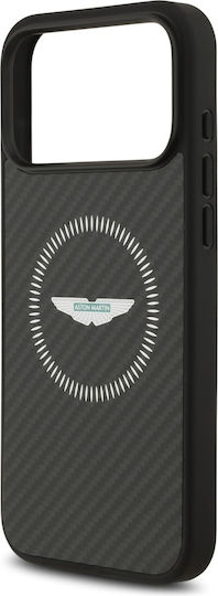 Aston Martin Racing Back Cover Aramid Fiber Μαύρο (iPhone 17 Pro Max)