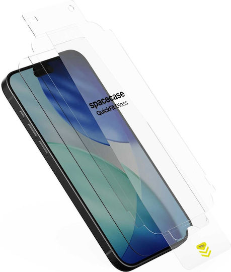 Spacecase 0.33мм Закалено стъкло 2бр (iPhone 17 / 17 Pro / 16 Pro)