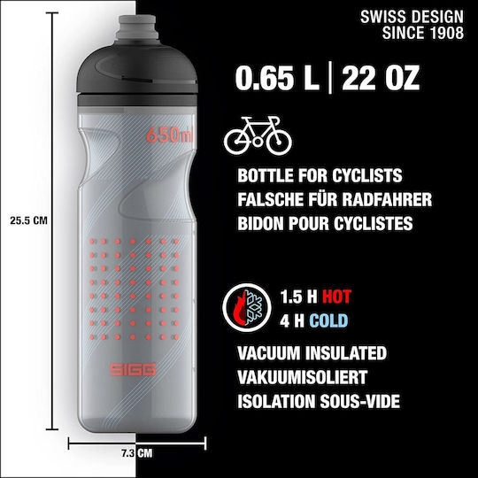 Sigg Flasche Thermosflasche 650ml Dark Blue