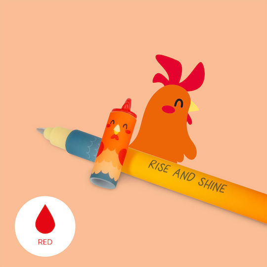 Legami Milano Erasable Химикалка Гел 0.7мм 4бр Ферма Сладка Ферма