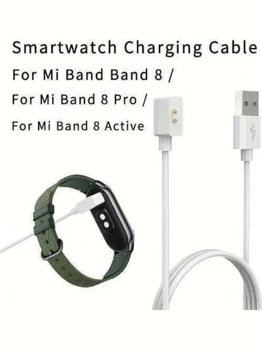 Usb Magnetic Charging Cable Φορτιστής για Redmi Watch 3 active, 4, 5 Lite, mi Band 8, 8Pro, 8 Active, 9, 9Pro, 9NFC Μαύρος