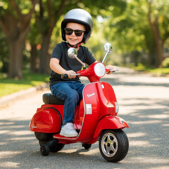 Παιδική Vespa Licensed Ηλεκτροκίνητη 12 Volt Κόκκινη για 3+ ετών