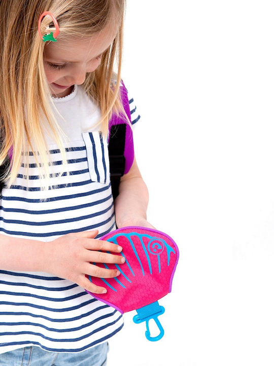 Trunki Portofel pentru copii cu buzunar pentru monede cu velcro Roz Trunki Portofel pentru copii cu buzunar pentru monede cu velcro Roz