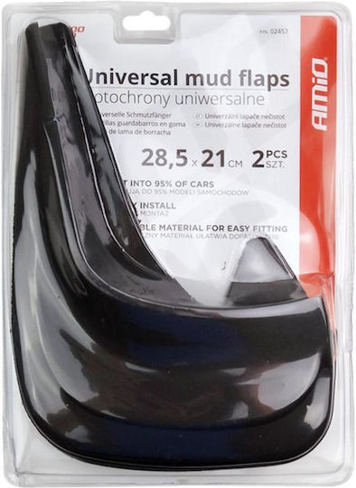 Universal Mudguards Front Mf02 2 Pcs 28.5 X 21 Cm