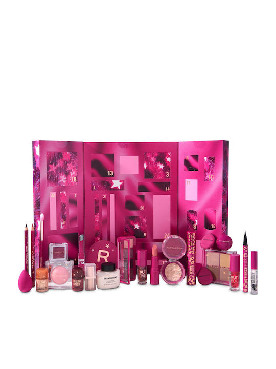Revolution Beauty Advent Calendar All Stars Σετ Μακιγιάζ Advent Calendar για Πρόσωπο, Μάτια & Χείλη 24τμχ Revolution Beauty Advent Calendar All Stars Σετ Μακιγιάζ Advent Calendar για Πρόσωπο, Μάτια & Χείλη 24τμχ
