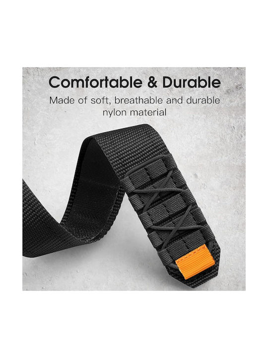 Armband Stoff Schwarz (Amazfit T-Rex 3)