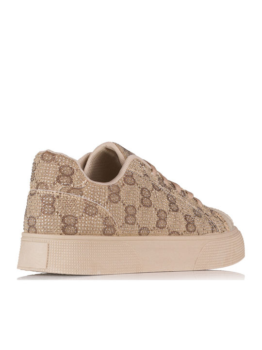 Damen Sneakers Khaki