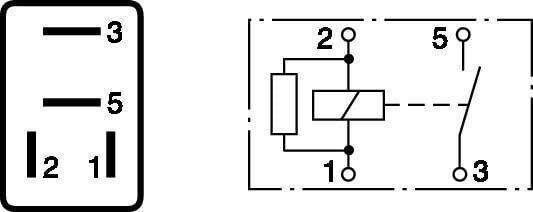 Bosch 0332011007 Micro Relay 12V 30A IP5K4 Operating Temperature From 40° To 100° Normally Closed Relay 4 Pins