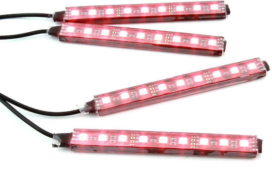 Lumini LED RGB pentru sub mașină, interior și exterior, Bluetooth 12cm Zd65b