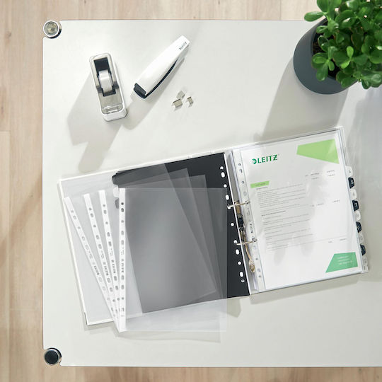 Leitz Plastic Sleeves for Documents A4 with Reinforcement 100pcs