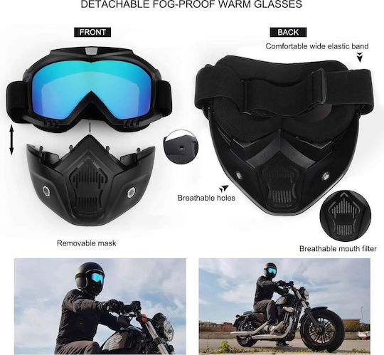 Alista Home Ochelari de motocross