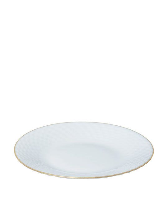 KING Hoff Geschirrset Glas Weiß 18Stück