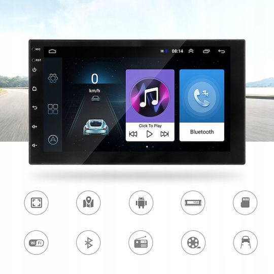 Alista Home Sistem Audio Auto 2DIN (Bluetooth/USB/WiFi/GPS/Apple-Carplay/Android-Auto)