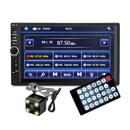 Alista Home Auto-Audiosystem 2DIN (Bluetooth/USB/AUX)