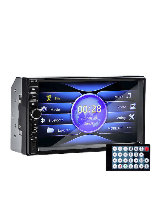 Alista Home Auto-Audiosystem 2DIN (Bluetooth/USB/AUX)