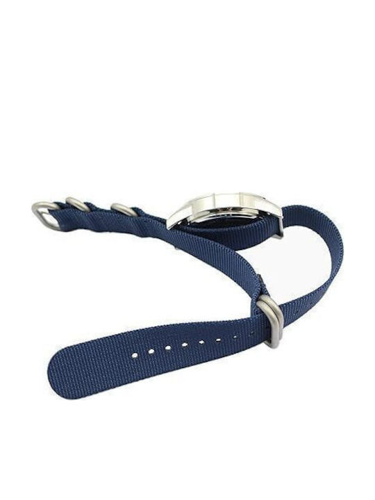 Zulu Fabric curea Benzile Nato Albastru 26mm
