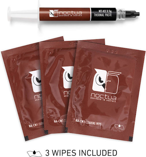 Noctua Nt-h2 3.5g Thermal Computer Paste Including 3 Cleaning Wipes 3.5g