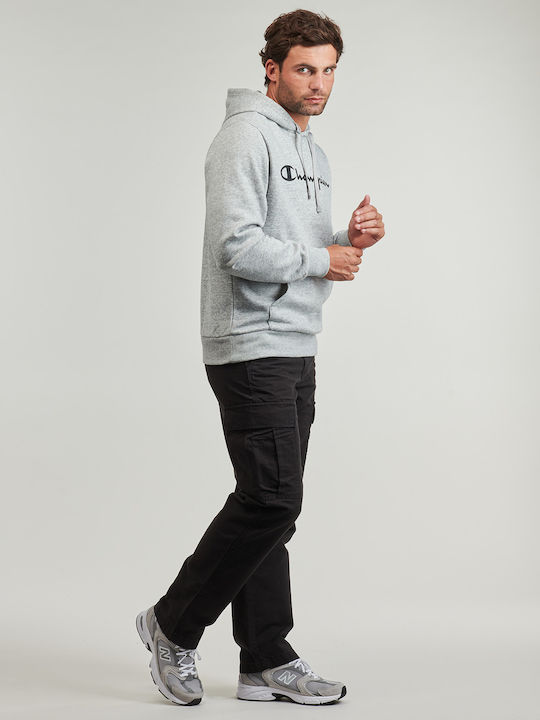 Sweatshirt with Hood Gray