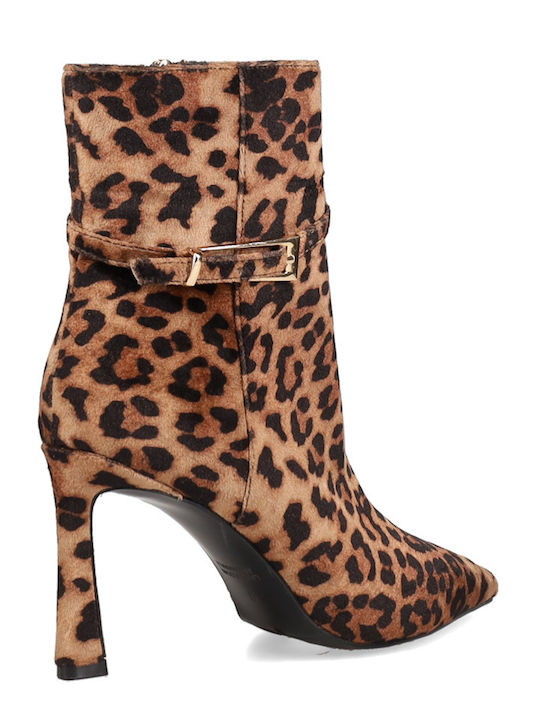 Wildleder Stiefeletten Damen Mehrfarbig