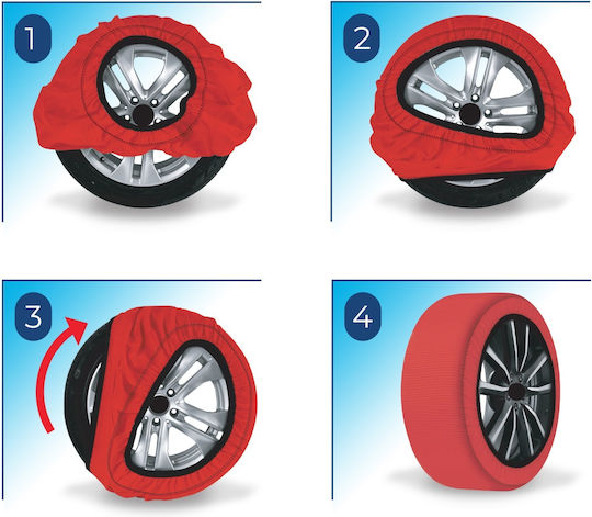 Ototop Active Series 3D Pături de Zăpadă Antiderapante Small 2buc