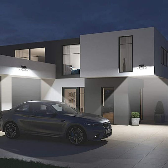 Alista Home Lampă Solară cu Senzor de Mișcare și Fotocelulă IP65