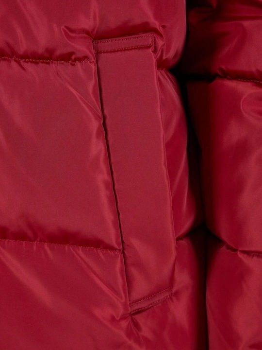 Winter Jacke Puffer Rot