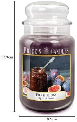 Price's Candles Ароматична Свещ В Буркан Лилава Price's Candles Ароматична Свещ В Буркан Лилава