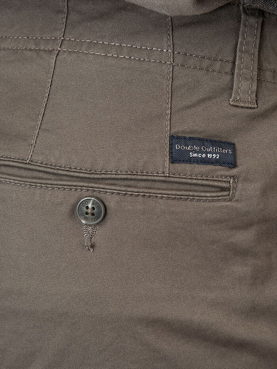 Παντελόνι Chino Ελαστικό σε Slim Εφαρμογή Γκρι