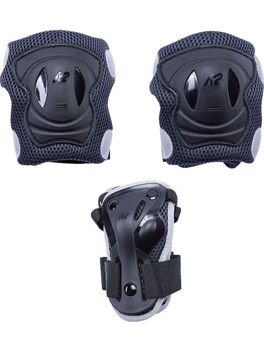K2 Pad Set Подложки за лакти за ролери Черен