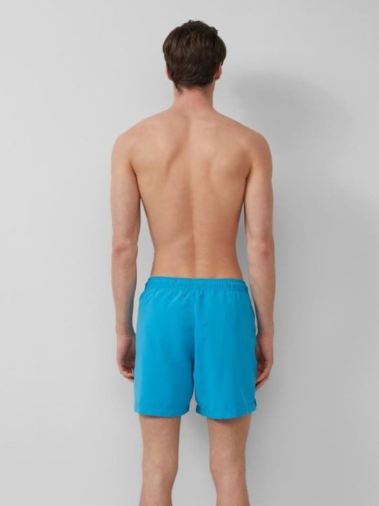Costume De Baie Bărbați Pantaloni Scurți Albastru Deschis Cu Modele